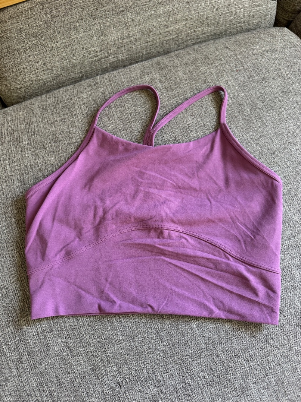Stori High-Neck Sports sports bra in purple